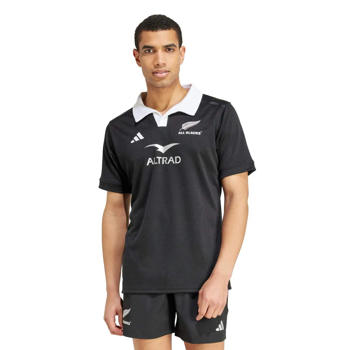 adidas Men's All Blacks Rugby Aeroready Short Sleeve Jersey