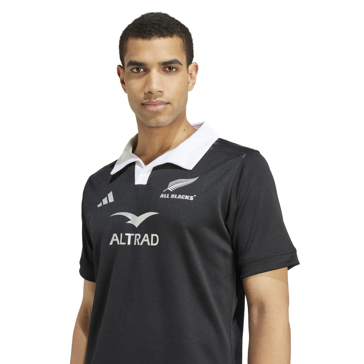 adidas Men's All Blacks Rugby Aeroready Short Sleeve Jersey