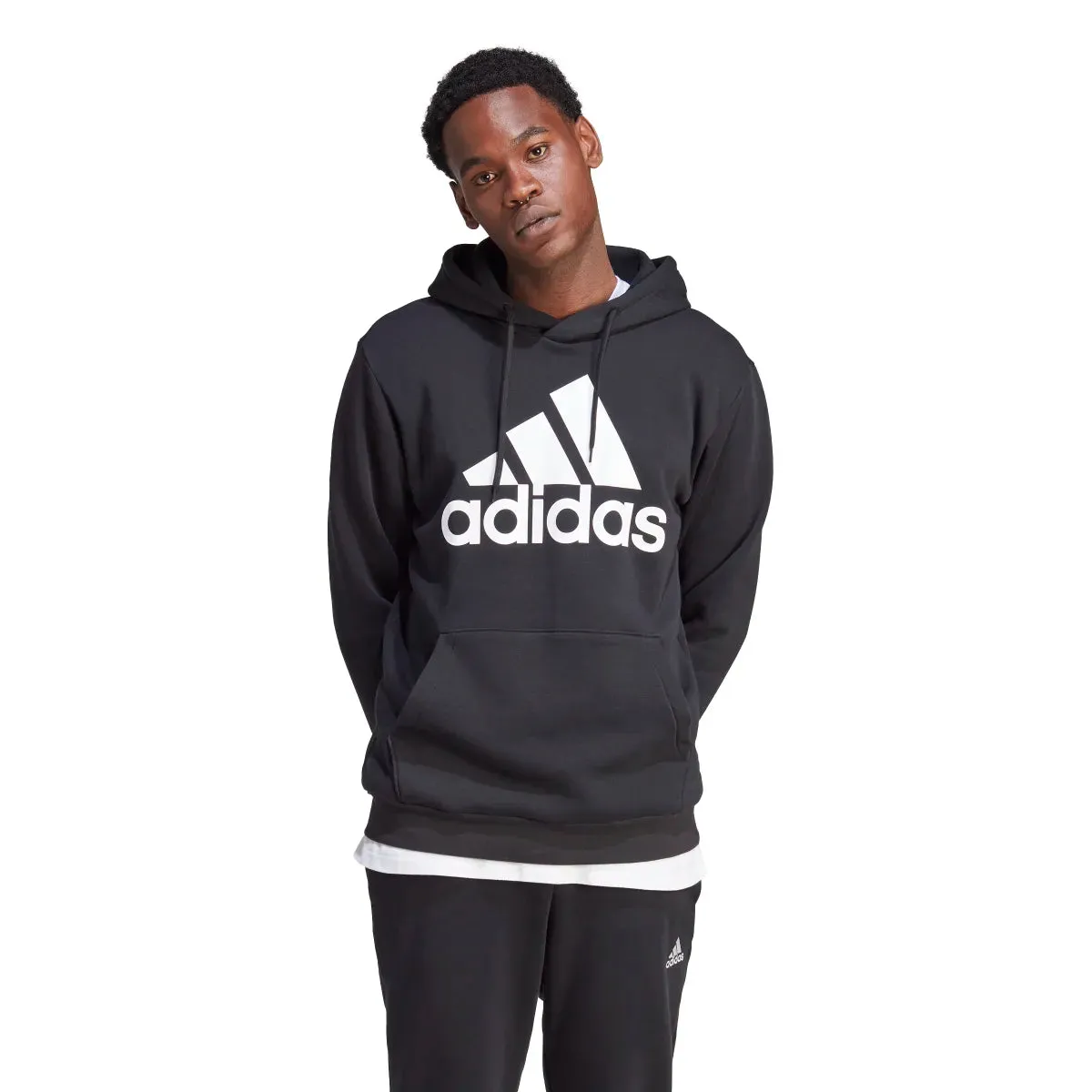 adidas Men's Essentials Fleece Big Logo Hoodie (Tall)