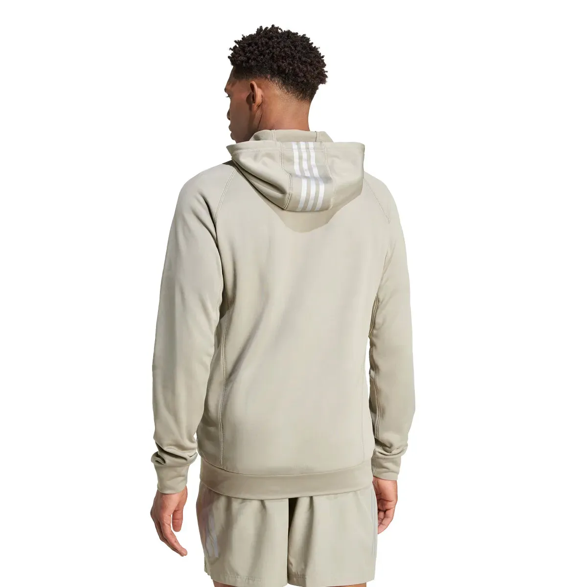 adidas Men's Game and Go Training 3-Stripes Hoodie