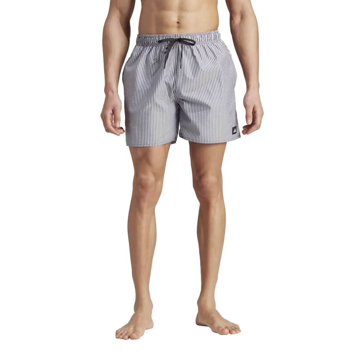 adidas Men's Stripey Classics Short Length Swim Shorts