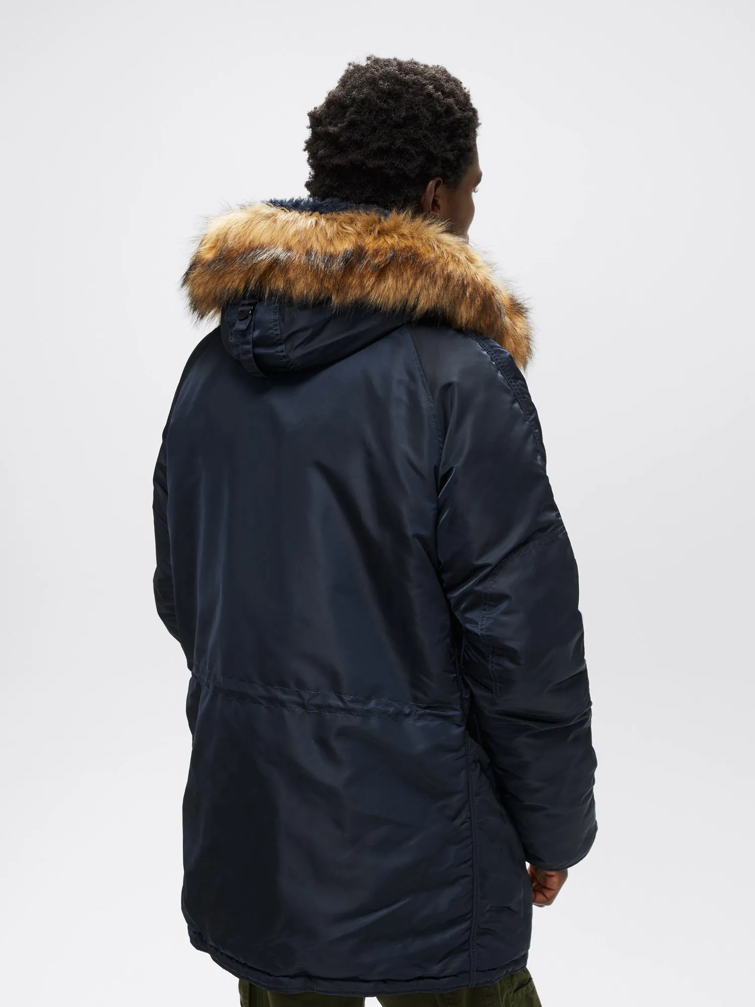 Alpha Slim Fit N-3B Parka - Replica Blue