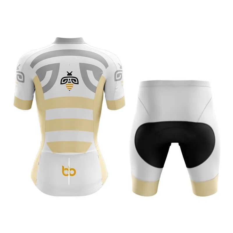 Bee x BB Club Cycling Kit (White)