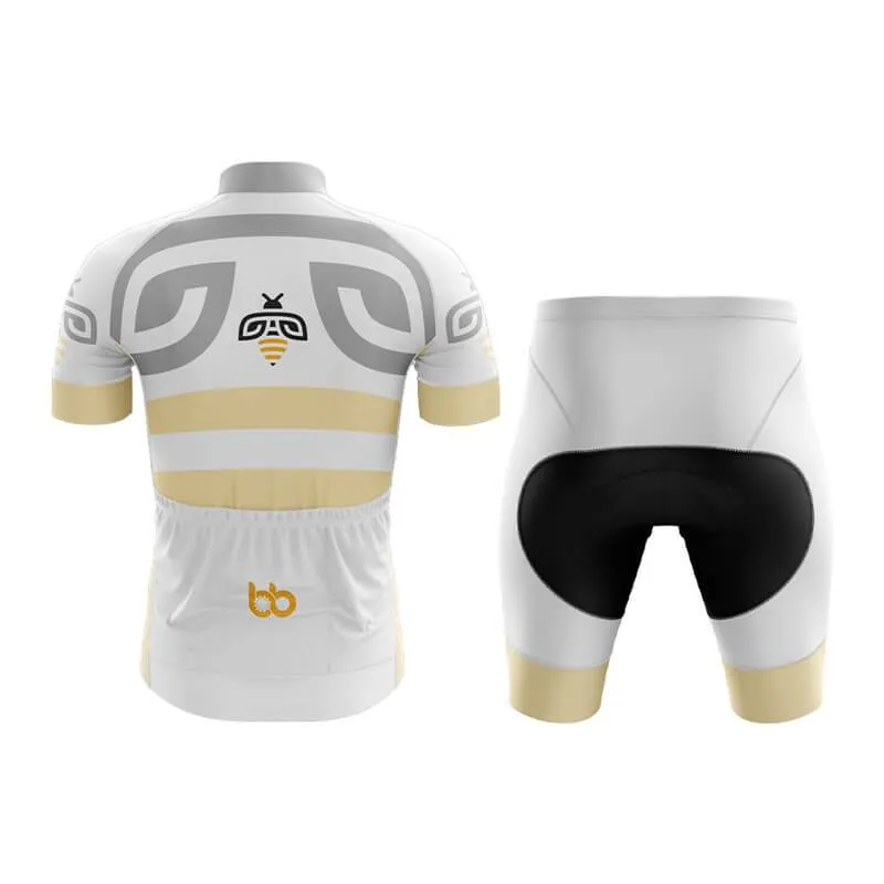 Bee x BB Club Cycling Kit (White)