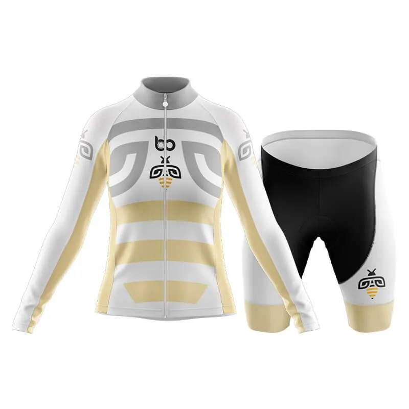 Bee x BB Club Cycling Kit (White)