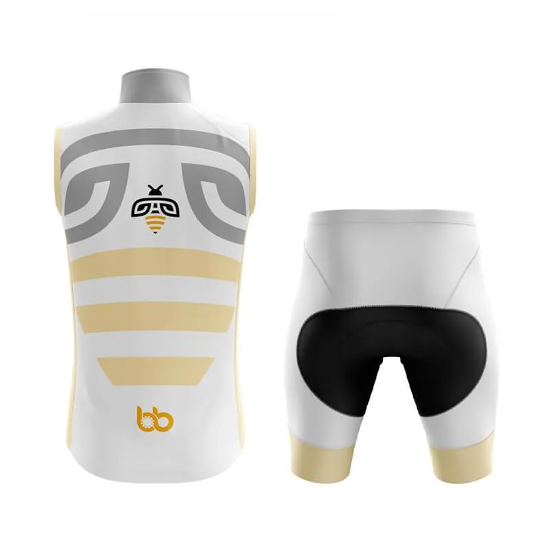 Bee x BB Club Cycling Kit (White)