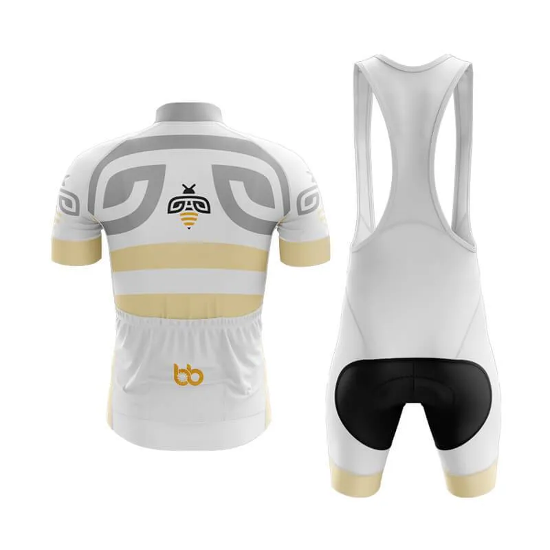 Bee x BB Club Cycling Kit (White)