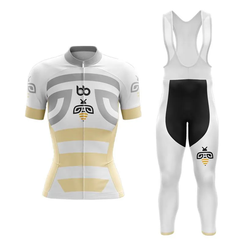 Bee x BB Club Cycling Kit (White)