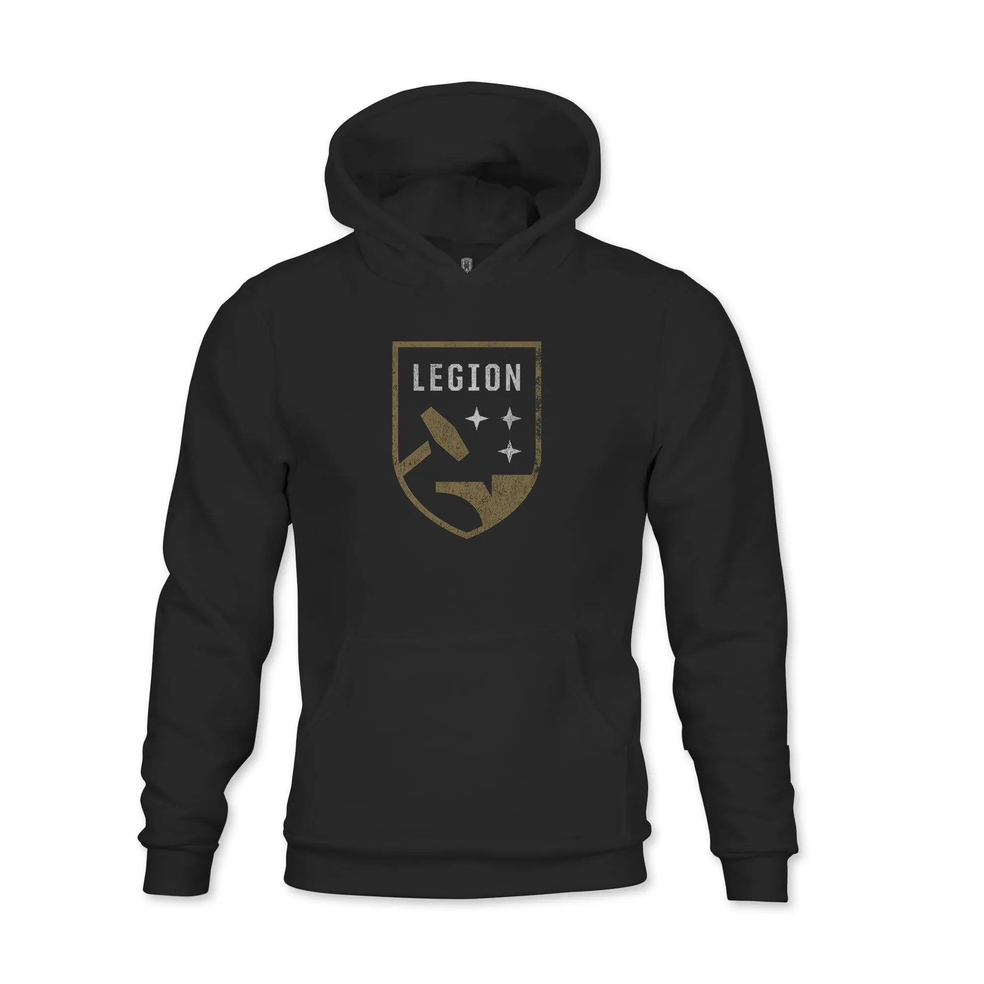 Birmingham Legion FC Color Badge Youth Fleece Pullover Hoodie - Black