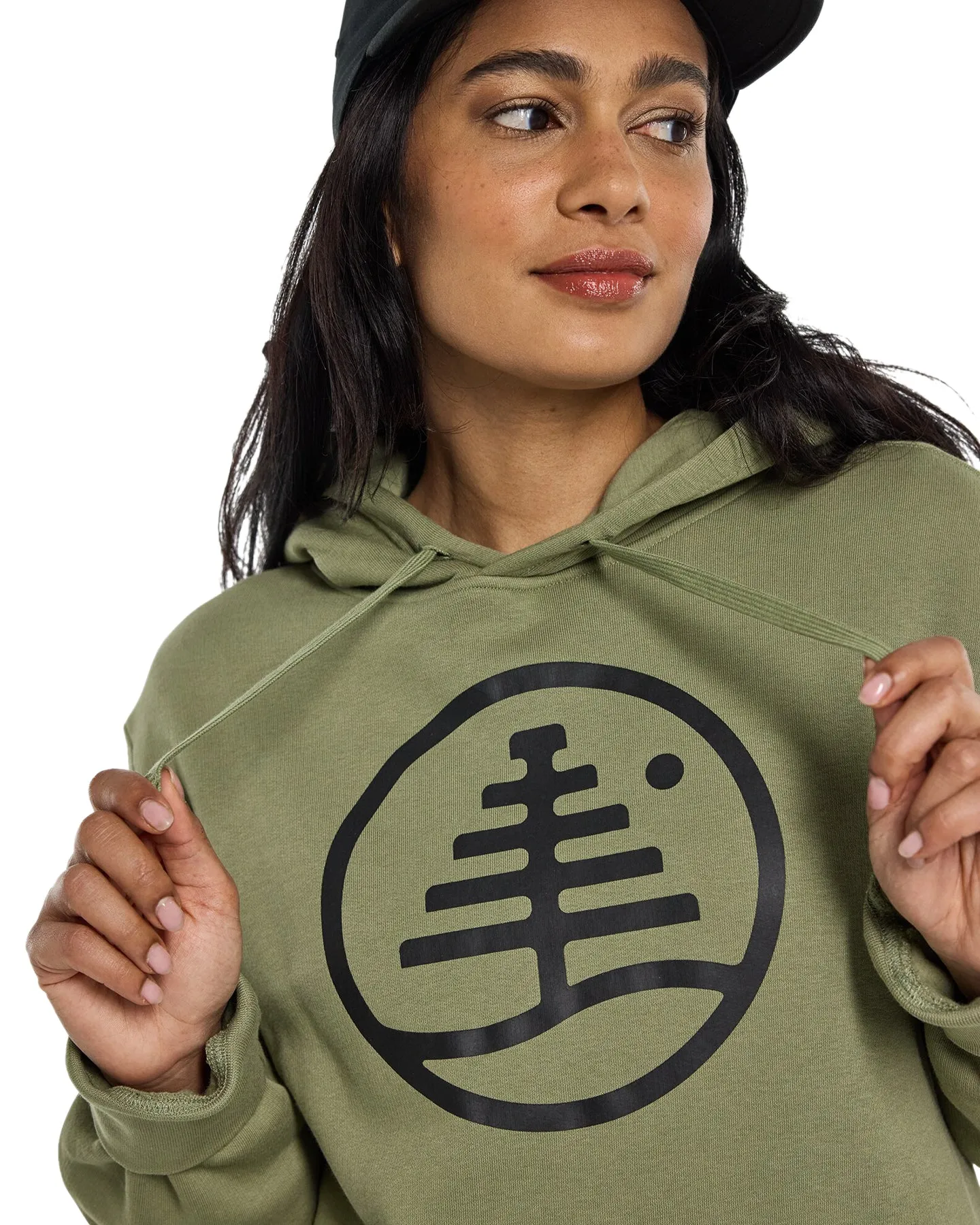 Burton Family Tree Pullover Hoodie - Forest Moss