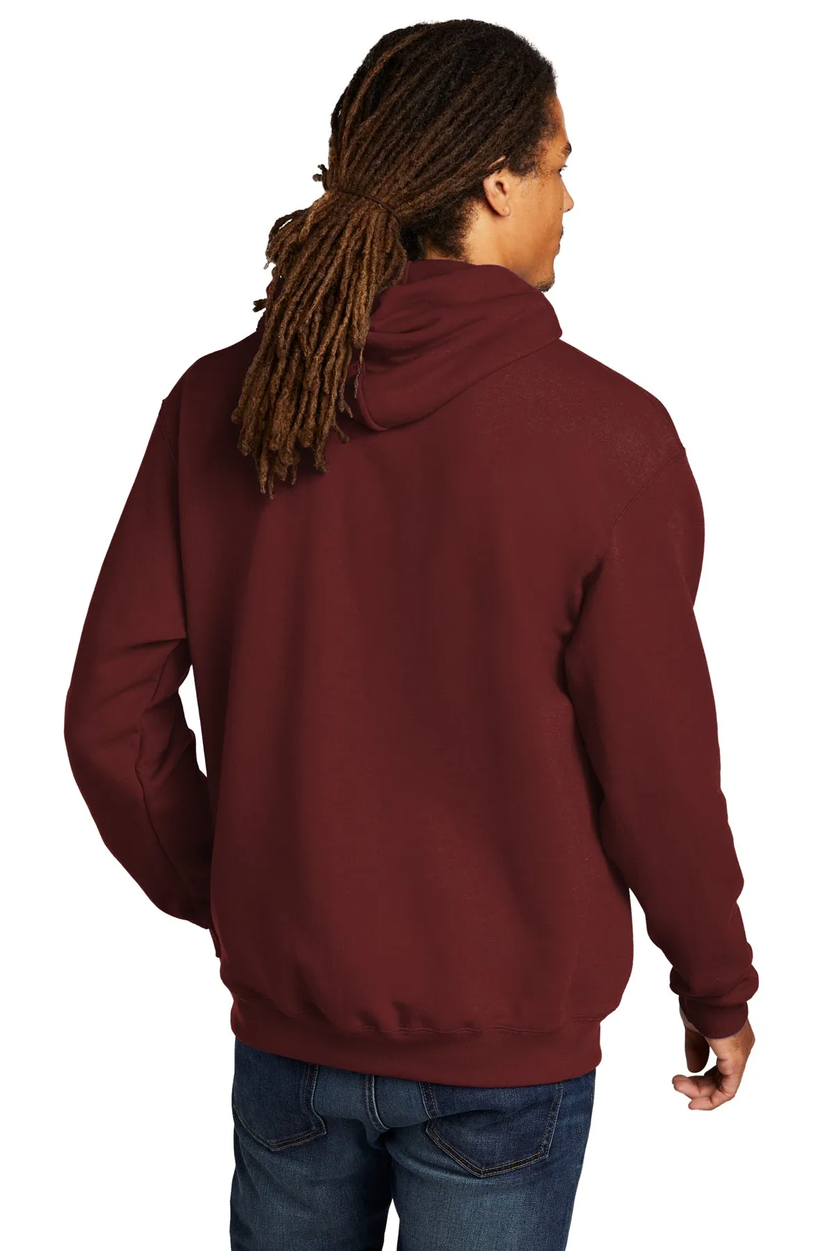 Champion Eco Fleece Pullover Hoodie, Maroon