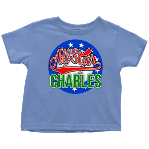 CHARLES ALL STAR TODDLER T-SHIRT FOR CHARLES