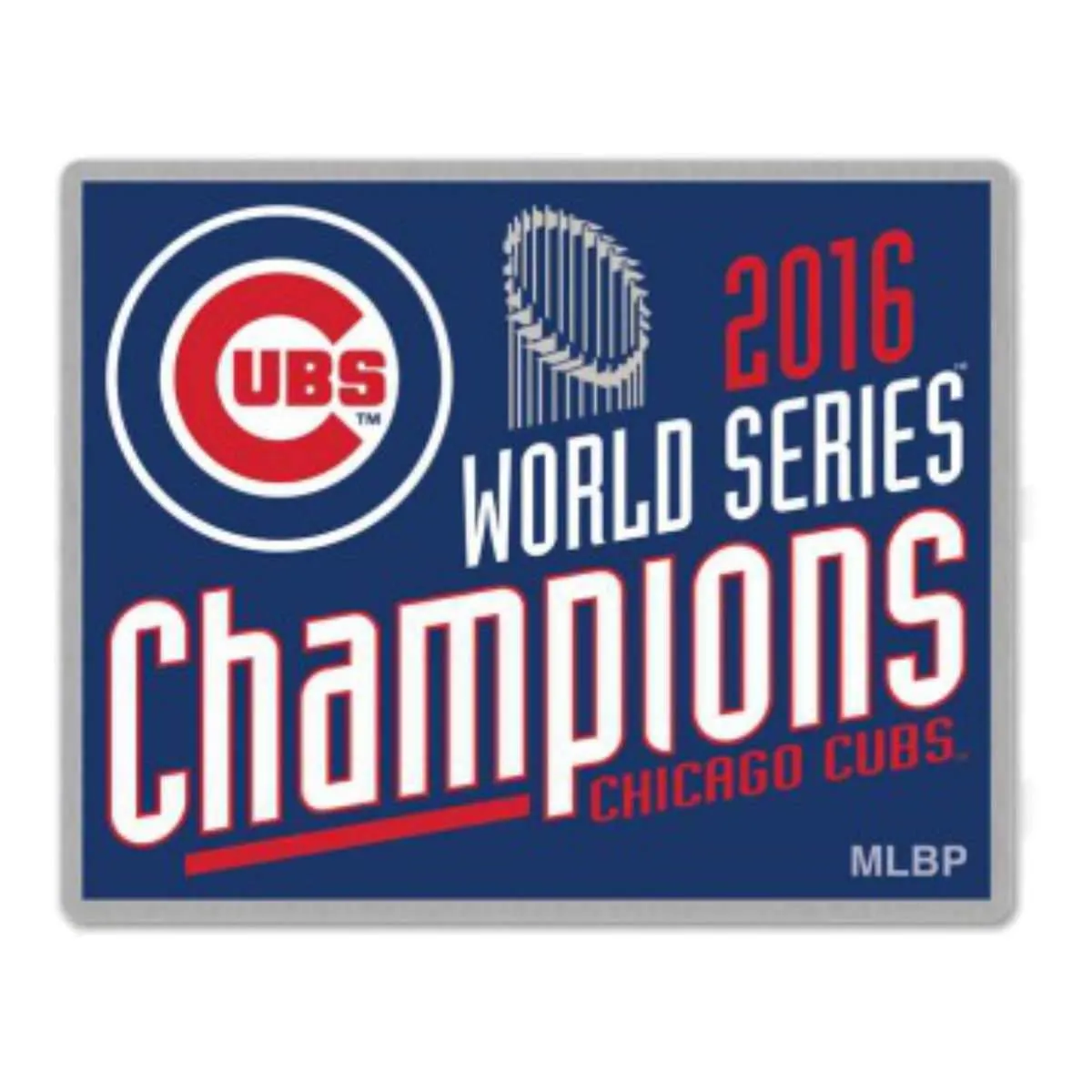 Chicago Cubs 2016 World Series Champions WinCraft Collector's Metal Lapel Pin