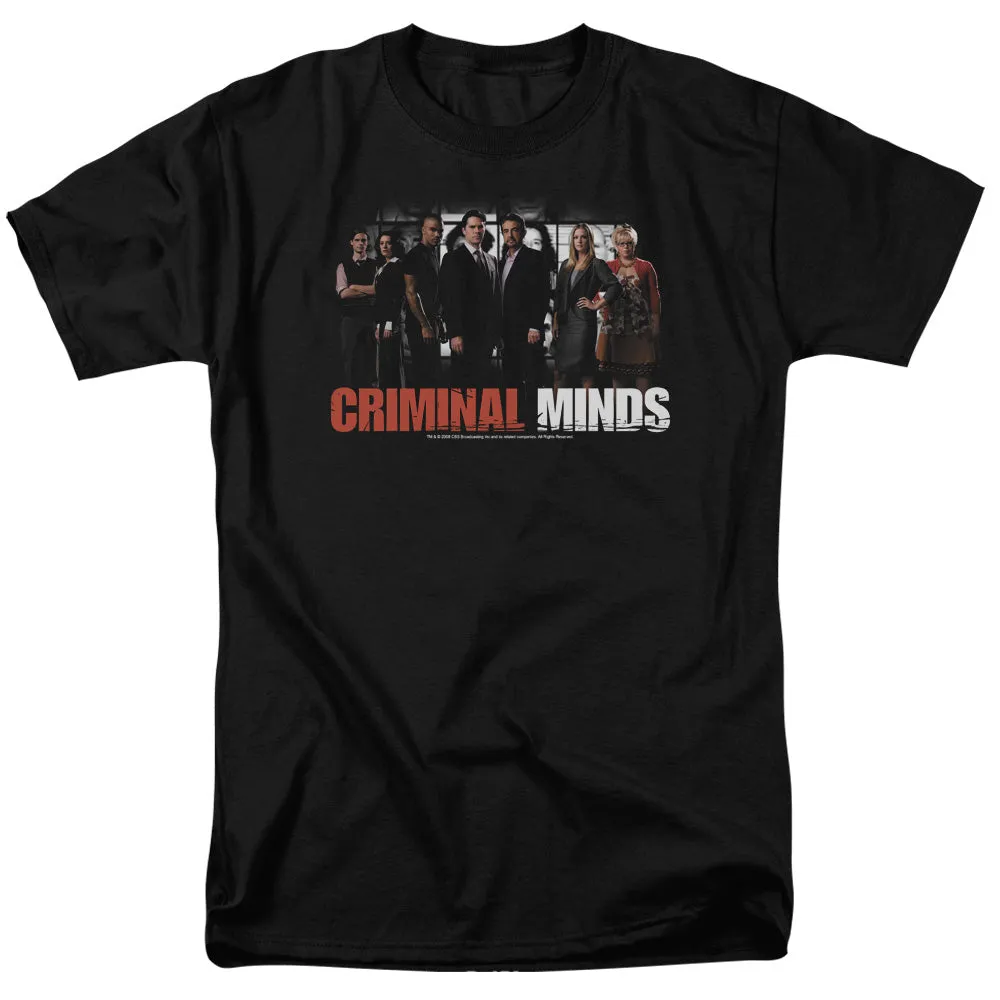 Criminal Minds the Brain Trust Mens T Shirt Black