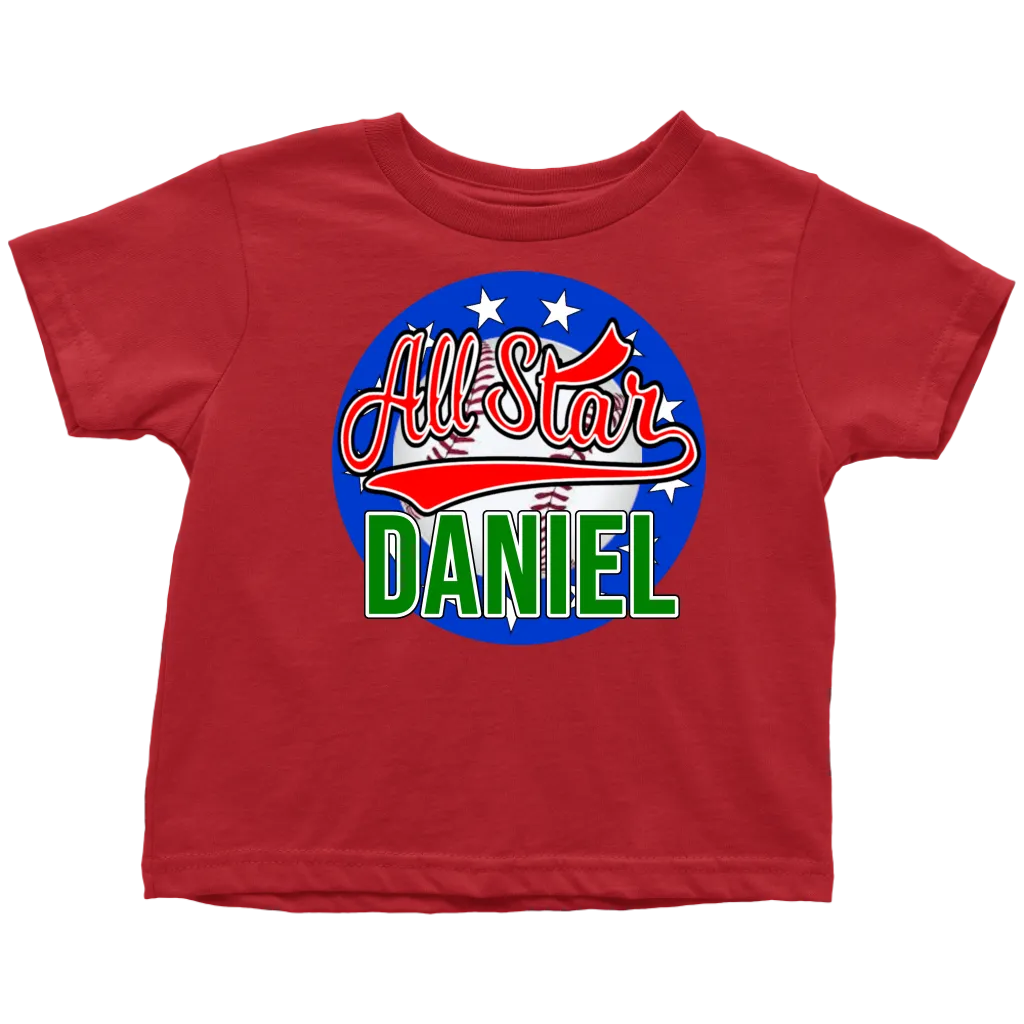 DANIEL ALL STAR TODDLER T-SHIRT FOR DANIEL