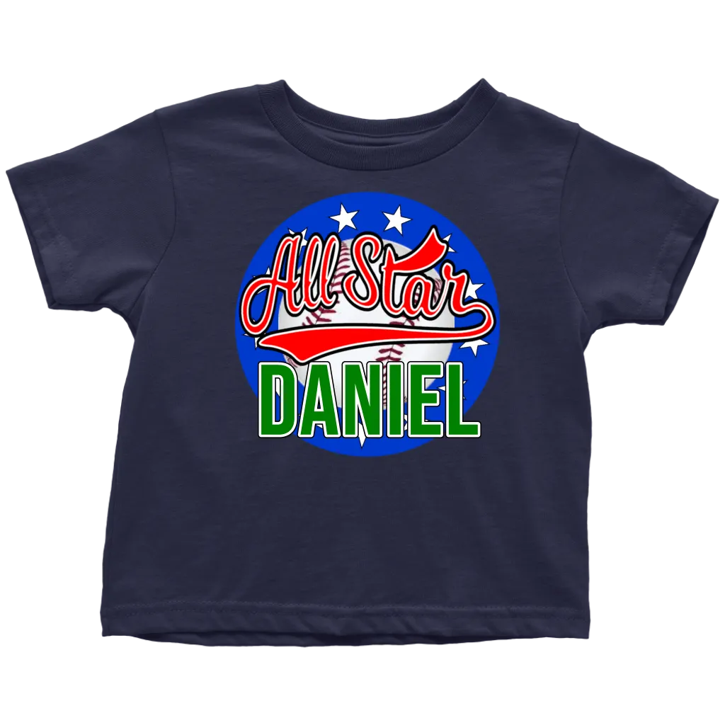 DANIEL ALL STAR TODDLER T-SHIRT FOR DANIEL