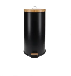 Eco Basics Rubbish Bin 30L Black