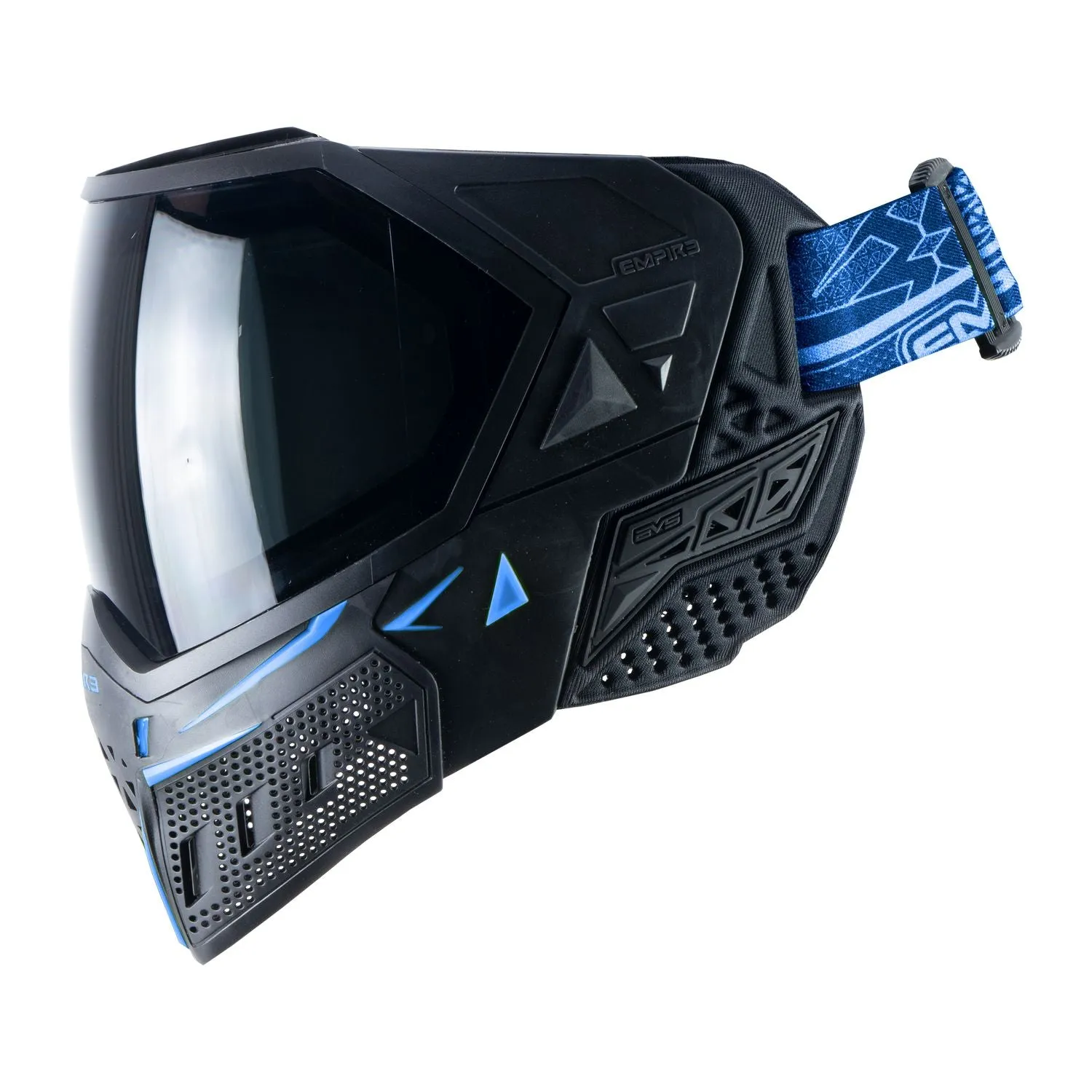 Empire EVS Enhanced Vision System Goggle - Black/Navy Blue - includes 2 lenses