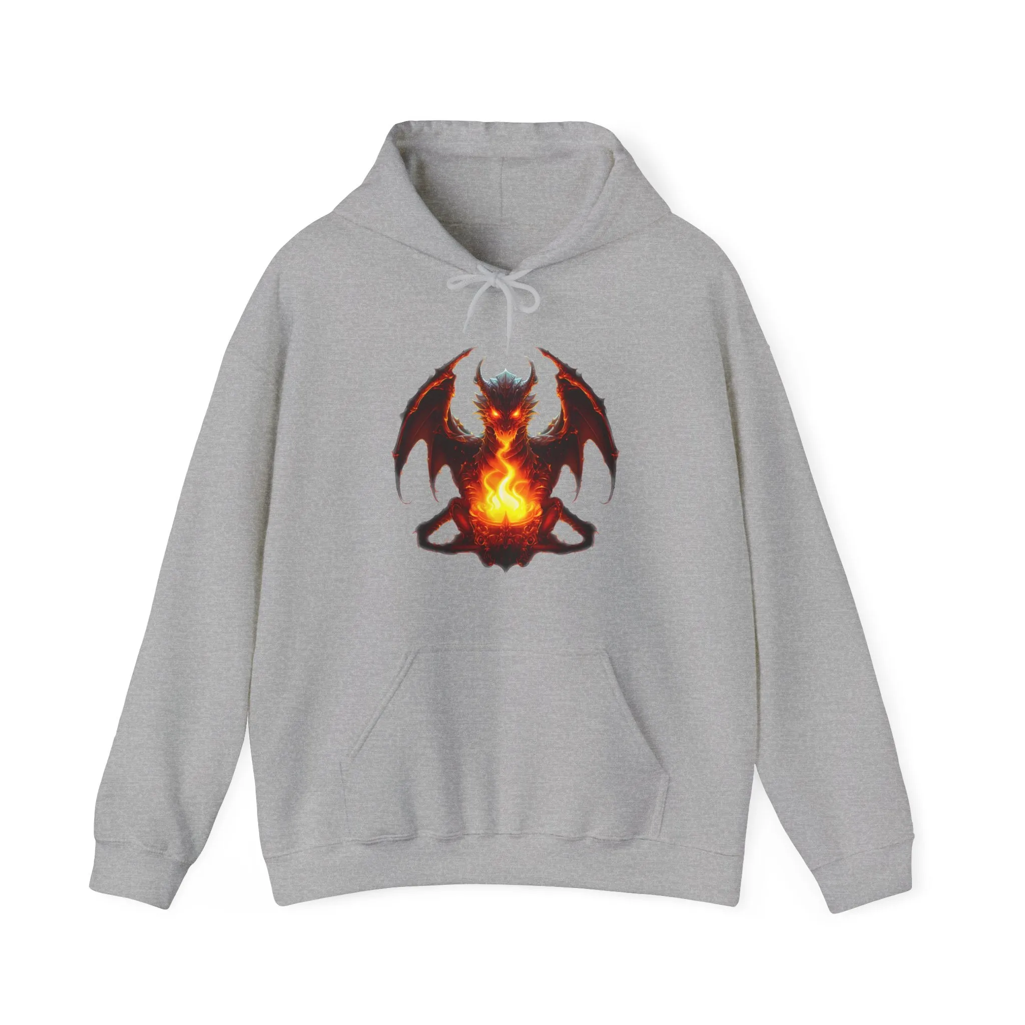 Fire Dragon Unisex Heavy Blend™ Hooded Sweatshirt