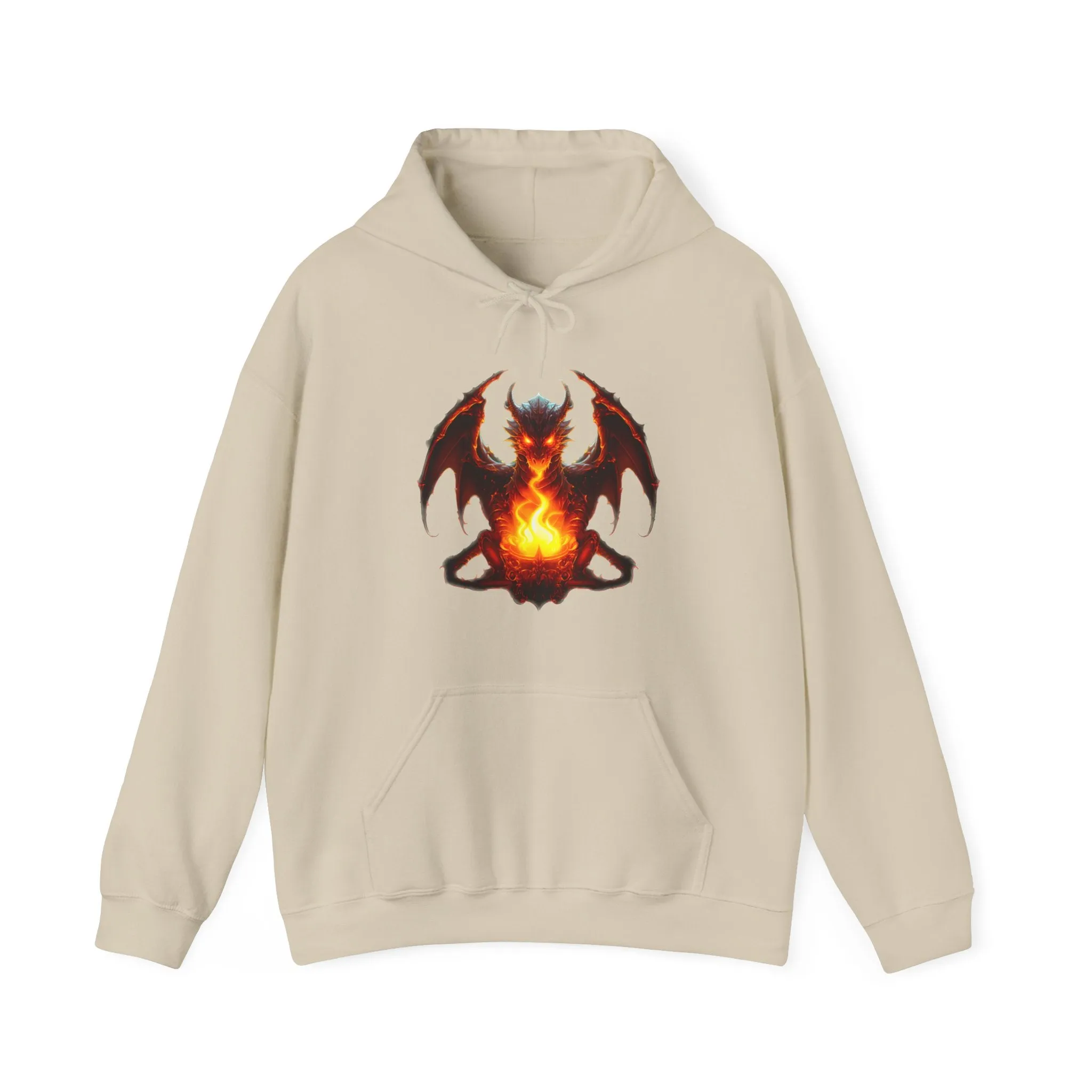 Fire Dragon Unisex Heavy Blend™ Hooded Sweatshirt