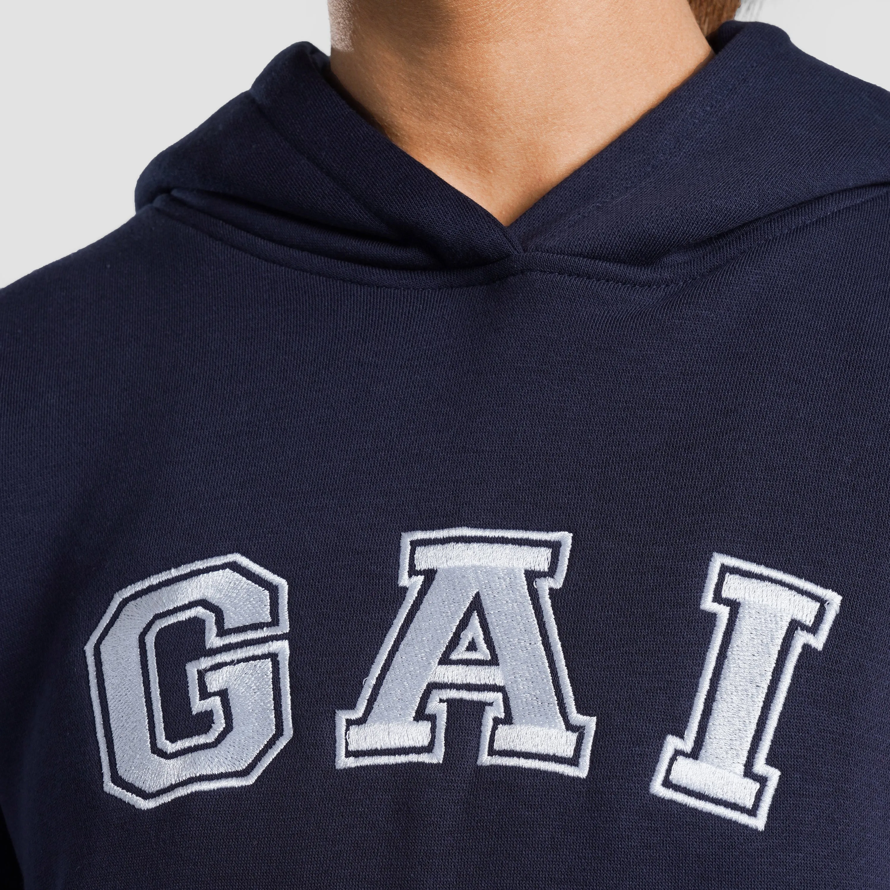 GA-I Essence Oversized Hoodie (Navy)