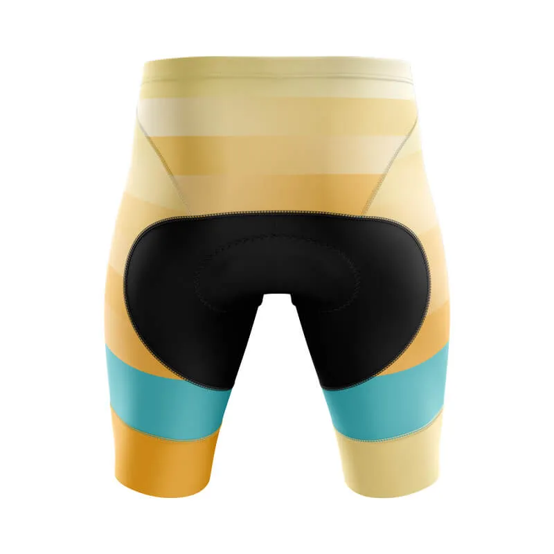 Gradient Frequency Shorts & Pants (Blue-Yellow-Brown)