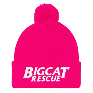 Hat - Embroidered BCR Logo Pom Pom Knit Cap