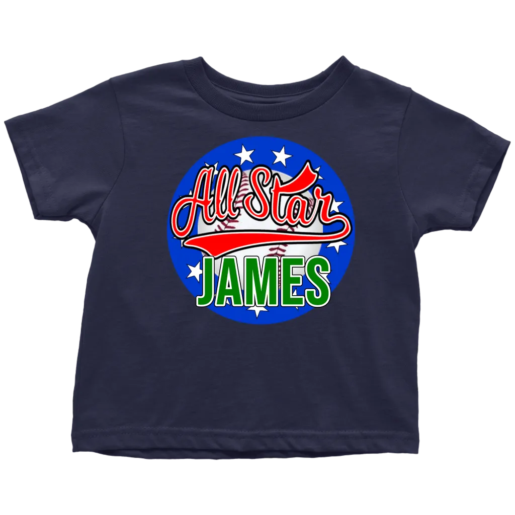 JAMES ALL STAR TODDLER T-SHIRT FOR JAMES