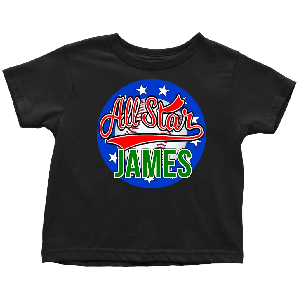 JAMES ALL STAR TODDLER T-SHIRT FOR JAMES