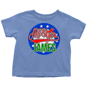 JAMES ALL STAR TODDLER T-SHIRT FOR JAMES