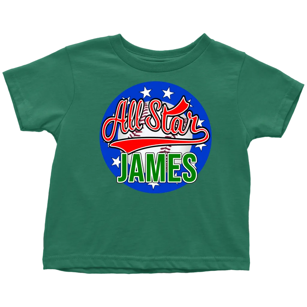 JAMES ALL STAR TODDLER T-SHIRT FOR JAMES