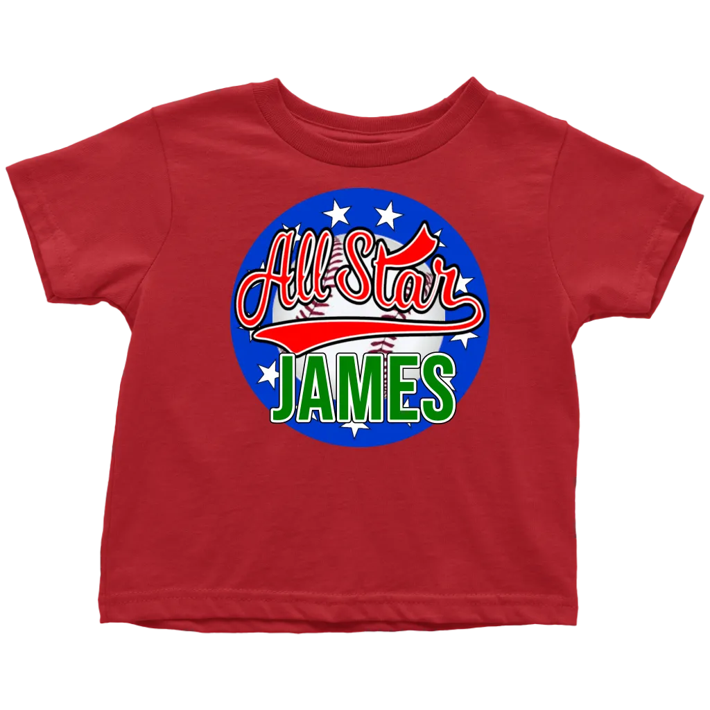 JAMES ALL STAR TODDLER T-SHIRT FOR JAMES