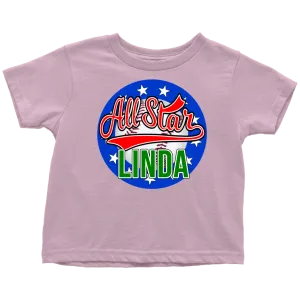 LINDA ALL STAR TODDLER T-SHIRT FOR LINDA