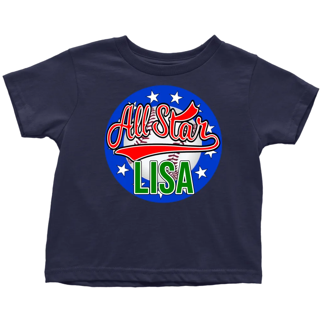 LISA ALL STAR TODDLER T-SHIRT FOR LISA