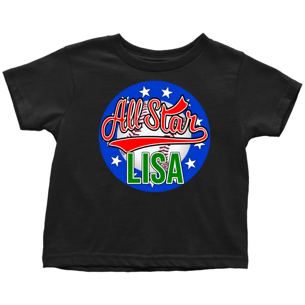 LISA ALL STAR TODDLER T-SHIRT FOR LISA