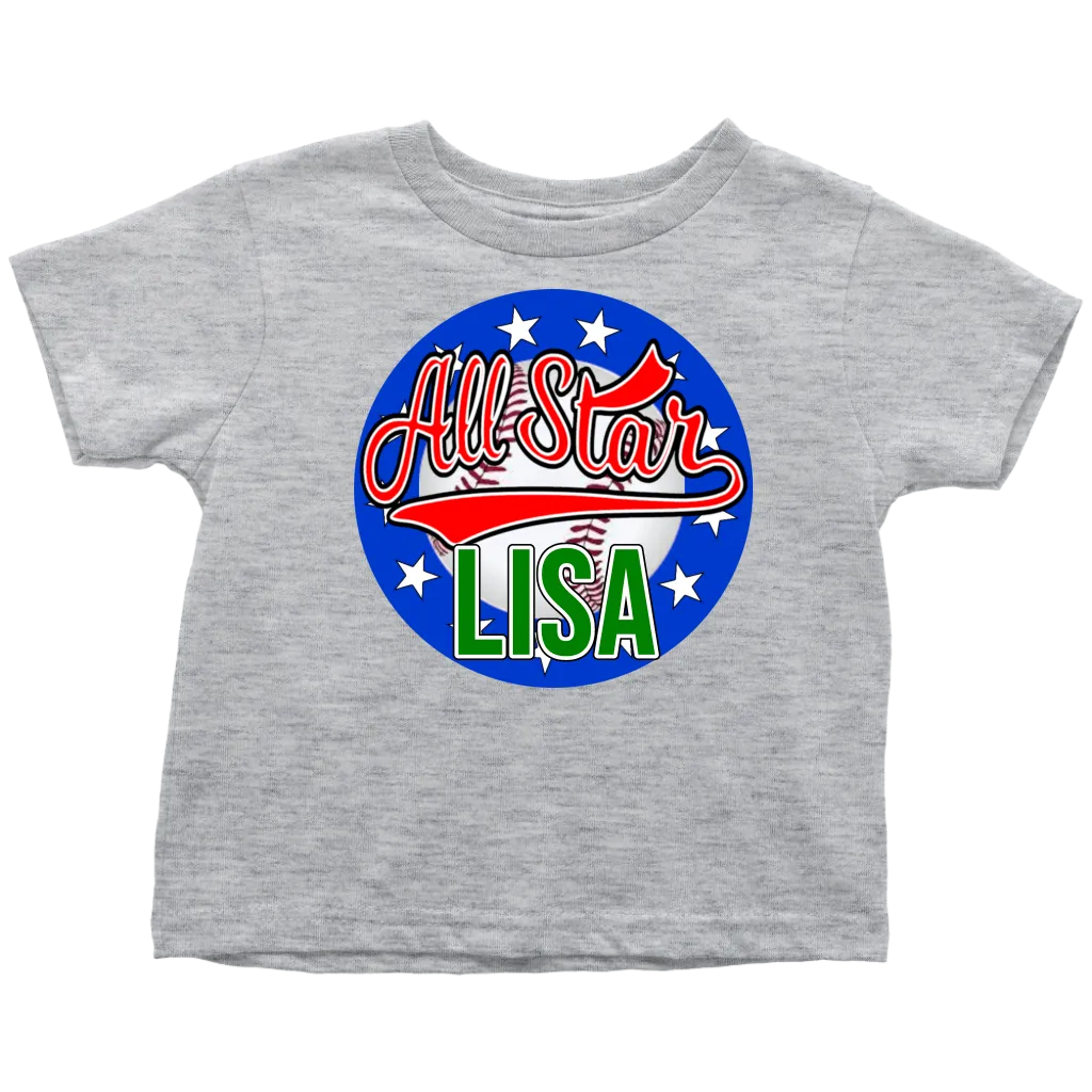 LISA ALL STAR TODDLER T-SHIRT FOR LISA