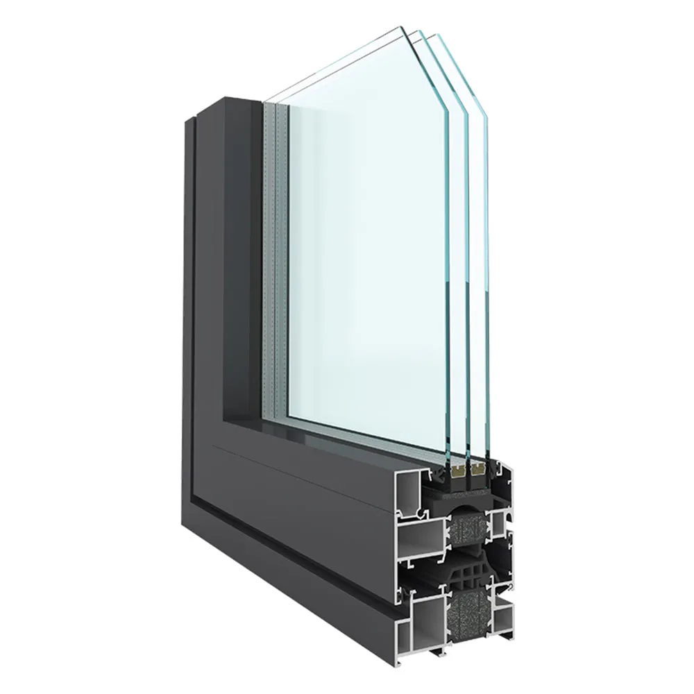 LVDUN Thermal break window aluminum design casement window door