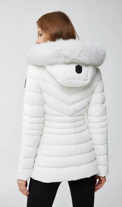 Mackage - Patsy Lightweight Down Jacket in Off White