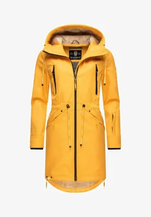 Marikoo parka with chest pockets, yellow