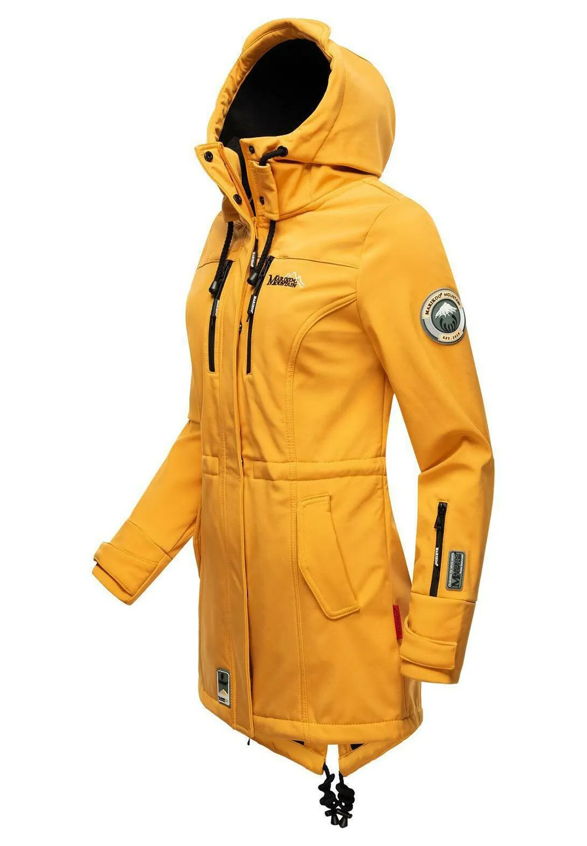 Marikoo waterproof parka, yellow