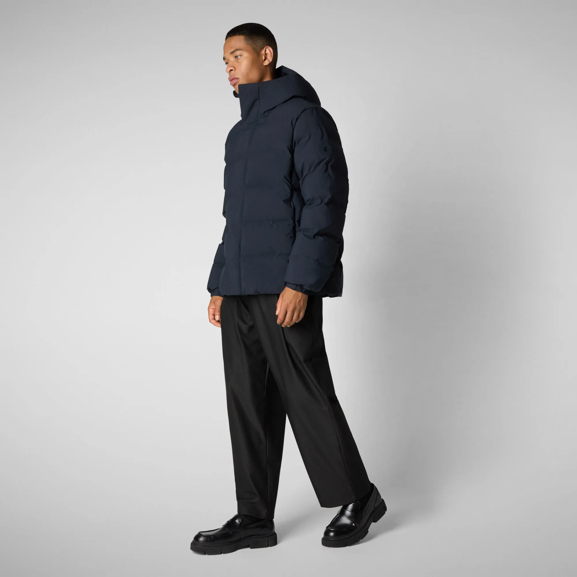 Men's  parka leland in blue black