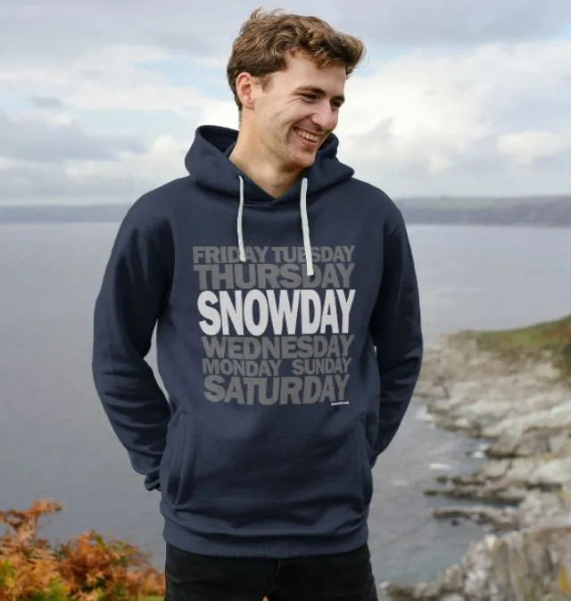 Men's Snowday Organic Pullover Hoodie