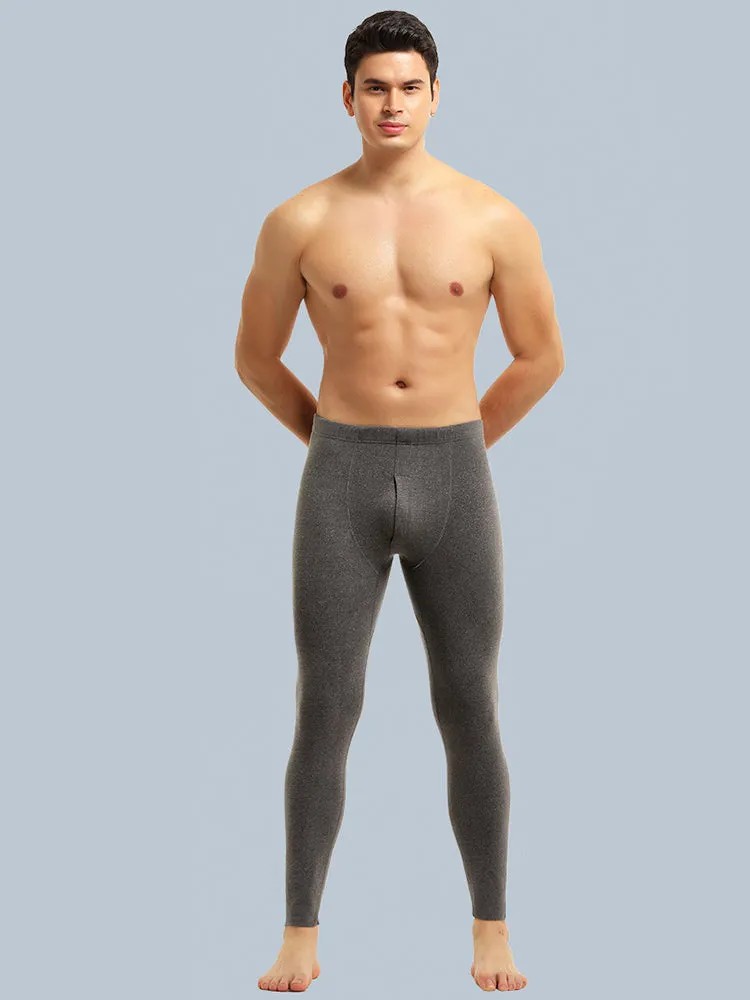 Men's Warm Fly Double-Sided Brushed Long Johns