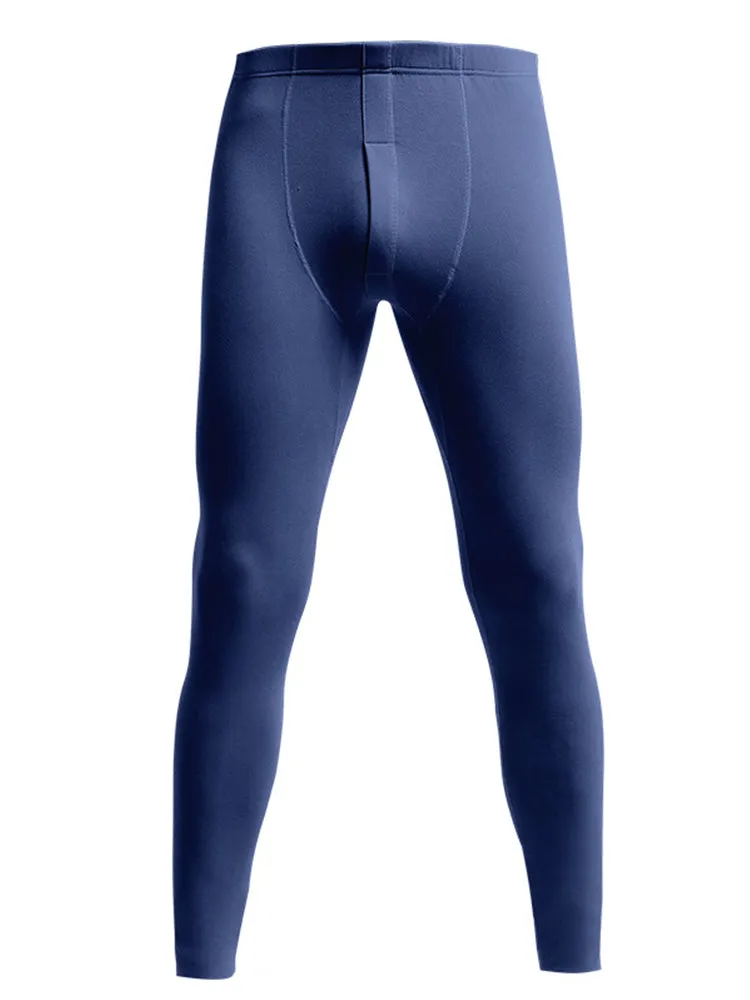 Men's Warm Fly Double-Sided Brushed Long Johns