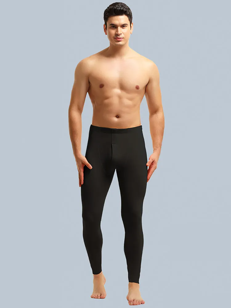 Men's Warm Fly Double-Sided Brushed Long Johns