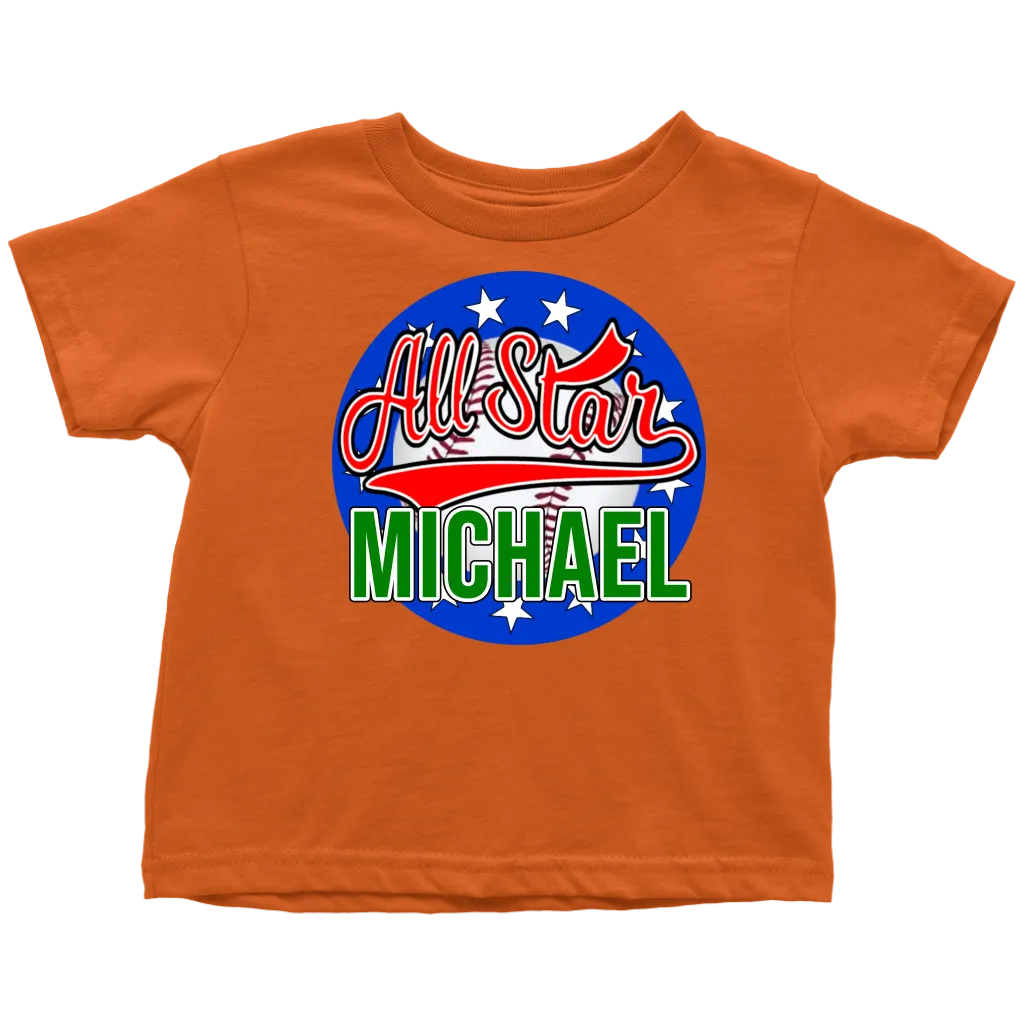 MICHAEL ALL STAR TODDLER T-SHIRT FOR MICHAEL