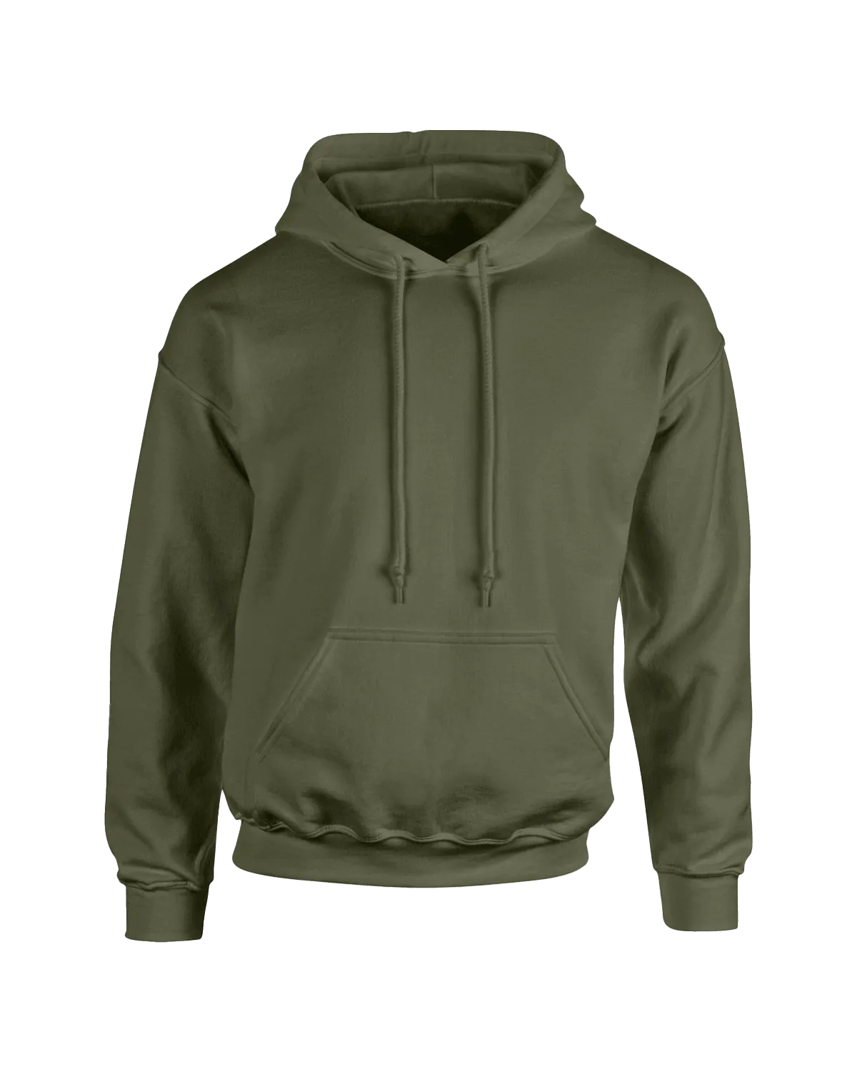 Military Green Unisex Really Big Pullover Hoodies