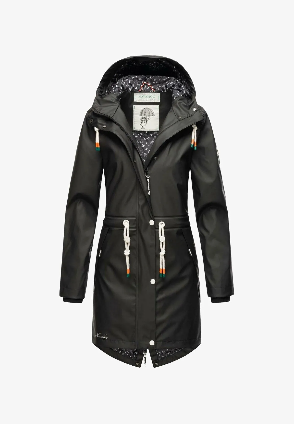 Navahoo parka long, black