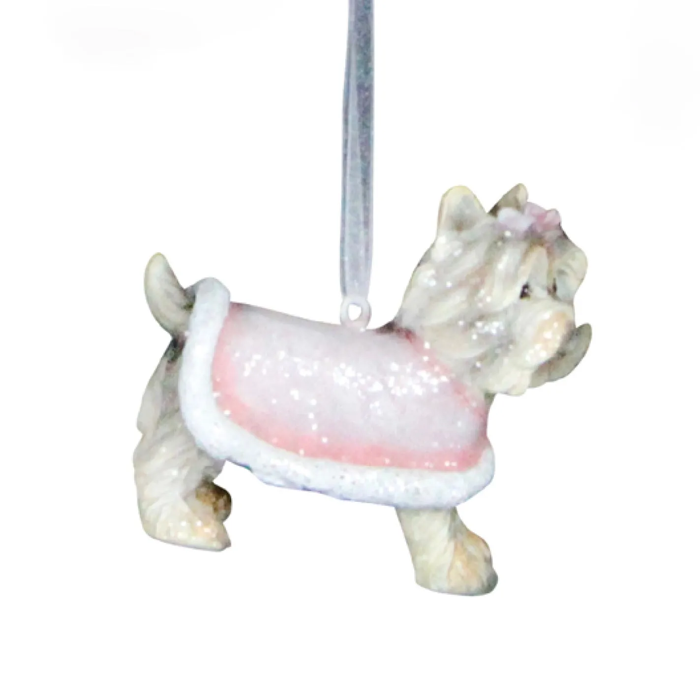 Pastel Resin Westie Ornament