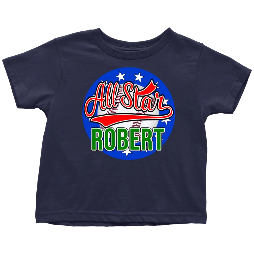 ROBERT ALL STAR TODDLER T-SHIRT FOR ROBERT